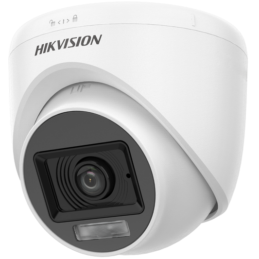Hikvision 2MP HD Dual Light Audio Dome Camera : DS-2CE76DOT-LPFS