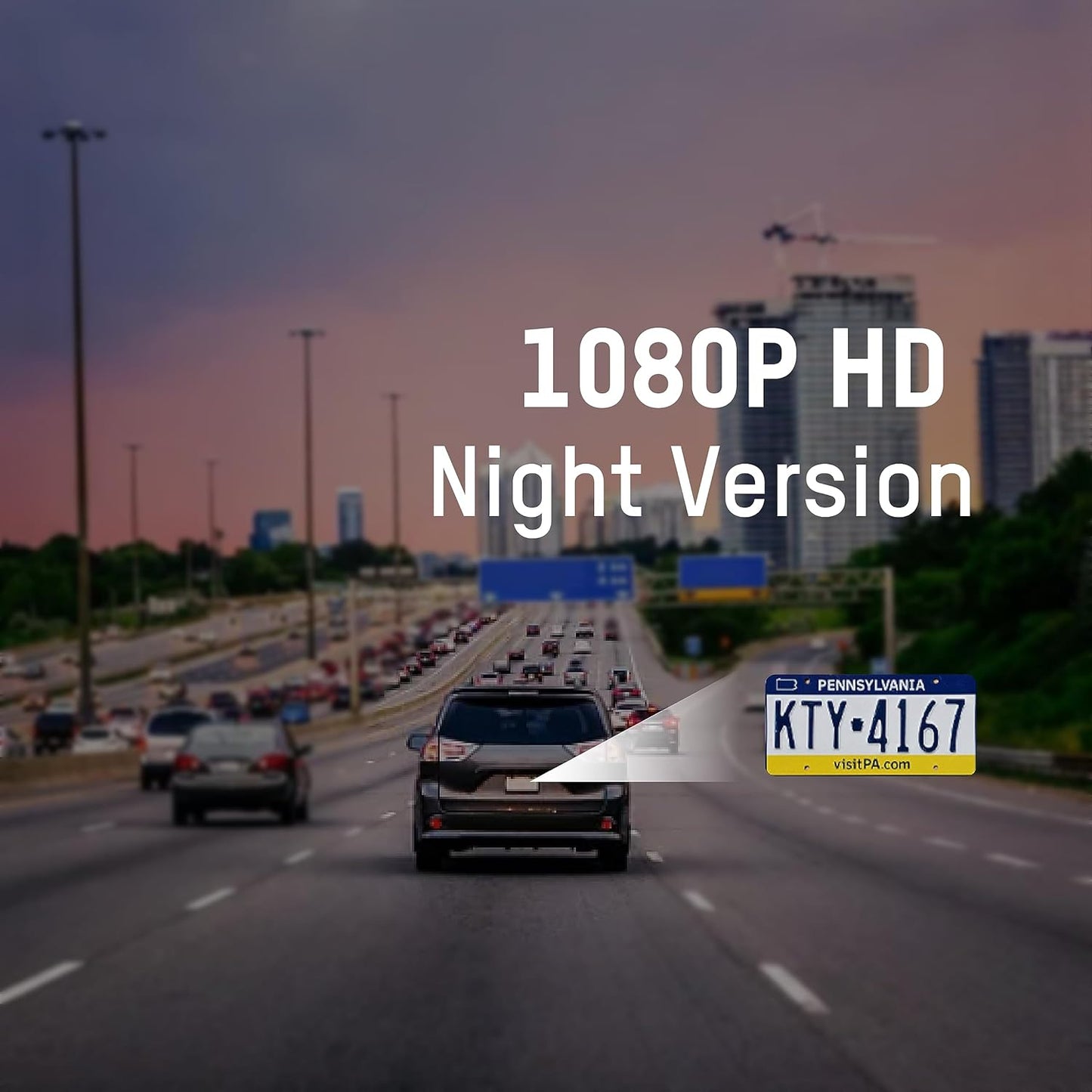 Hikvision 2 MP 1080P Dashcam