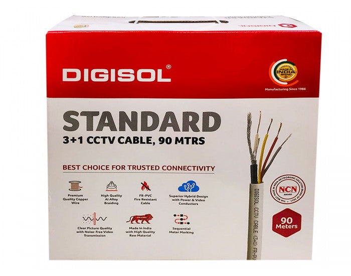 DIGISOL CCTV 3+1 Premium Cable