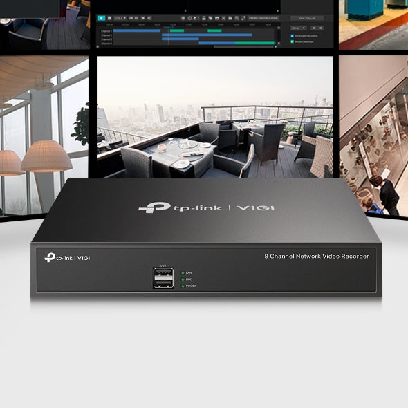 VIGI 8 Channel Network Video Recorder : VIGI NVR1008H