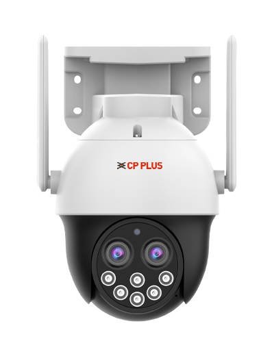 CP PLUS 4MP Dual Lens Full Color 4G PT Camera : CP-EZ-S42G-D