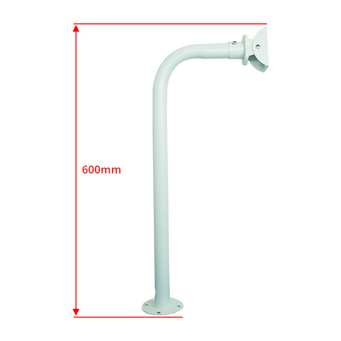 IRON CCTV L-BRACKET 600MM