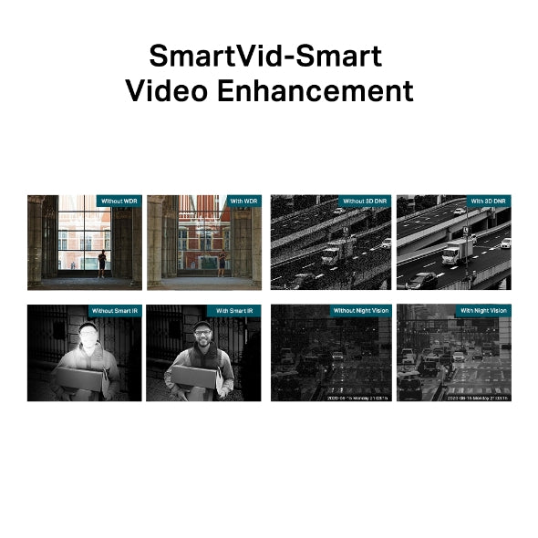 VIGI 5MP Outdoor Full-Color Bullet Network Camera : VIGI C350