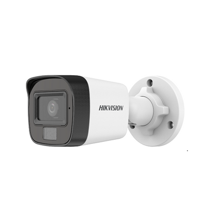 Hikvision 3K Dual Light Audio 5MP HD Bullet Camera : DS-2CE16KOT-LPFS
