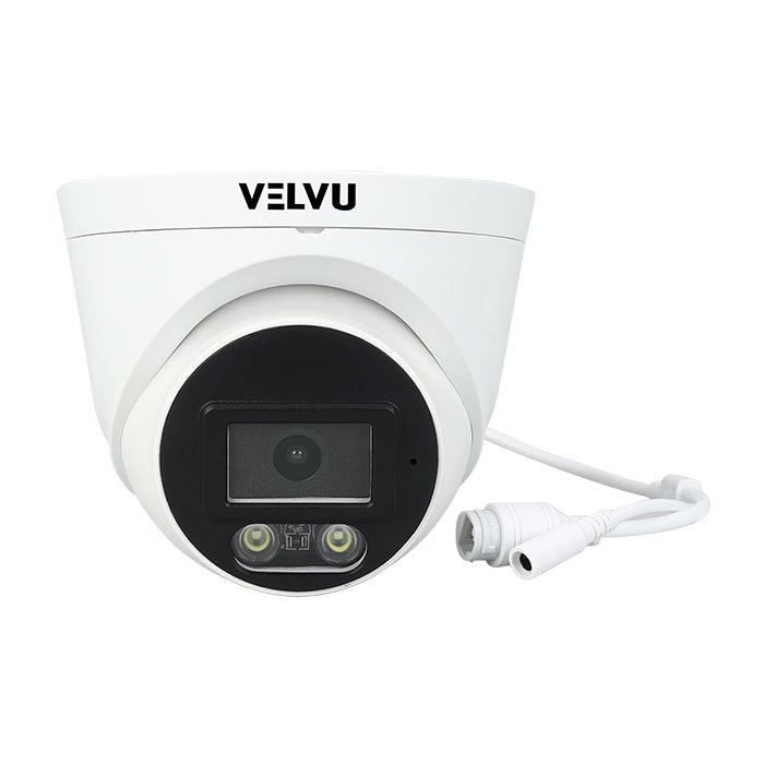 Velvu 2 MP IP In-Built Audio and Color Dome Camera : ST-VD IP2002DL