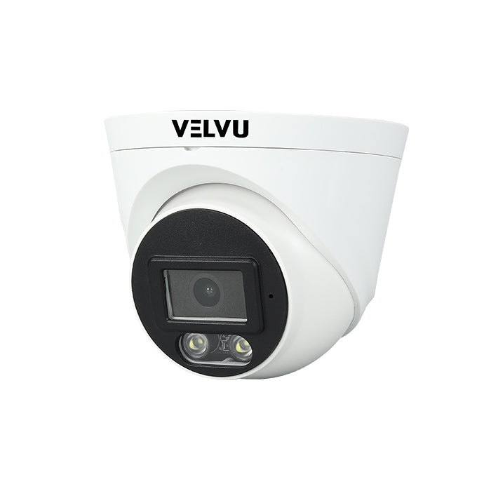 Velvu 2 MP IP In-Built Audio and Color Dome Camera : ST-VD IP2002DL