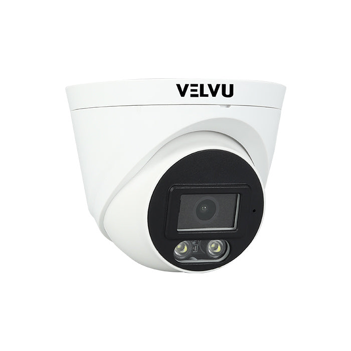 Velvu 2 MP IP In-Built Audio and Color Dome Camera : ST-VD IP2002DL