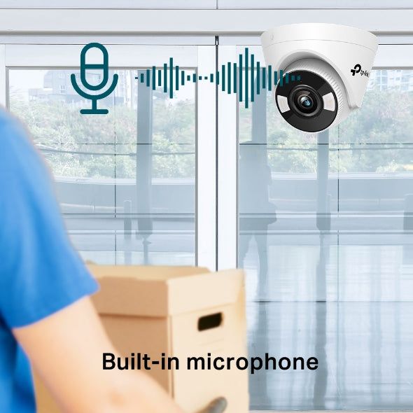 VIGI 3MP Full-Color Turret Network Camera : VIGI C430