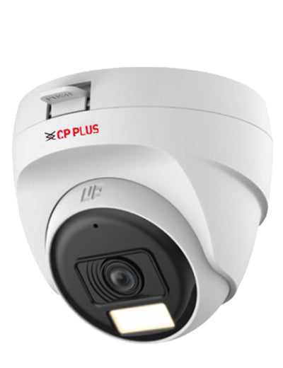 CP PLUS 2.4MP Dual Light HD Dome Camera - 30Mtr : CP-URC-DC24PL3C-L-0360