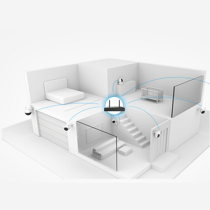 Ezviz Wireless 4 Channel NVR : CS-X5S-R100-4W