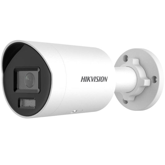 HIKVISION 4 MP Smart Hybrid Light with ColorVu Fixed Mini Bullet Network Camera : DS-2CD2047G2H-LIU