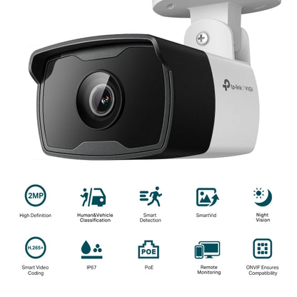 VIGI 2MP Outdoor IR Bullet Network Camera : VIGI C320I