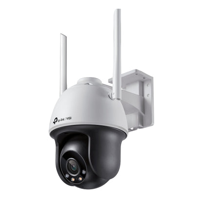 VIGI 4MP Outdoor Full-Color Wi-Fi Pan Tilt Network Camera : VIGI C540-W