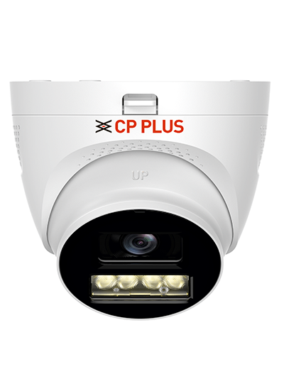 CP PLUS 2.4 MP Dome Camera with two way Audio : CP-UMC-DA24L4-L