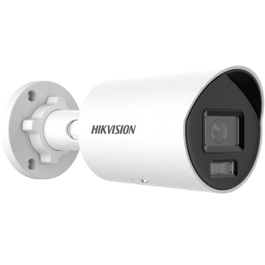HIKVISION 6 MP Smart Hybrid Light with ColorVu Fixed Mini Bullet Network Camera : DS-2CD2067G2H-LIU