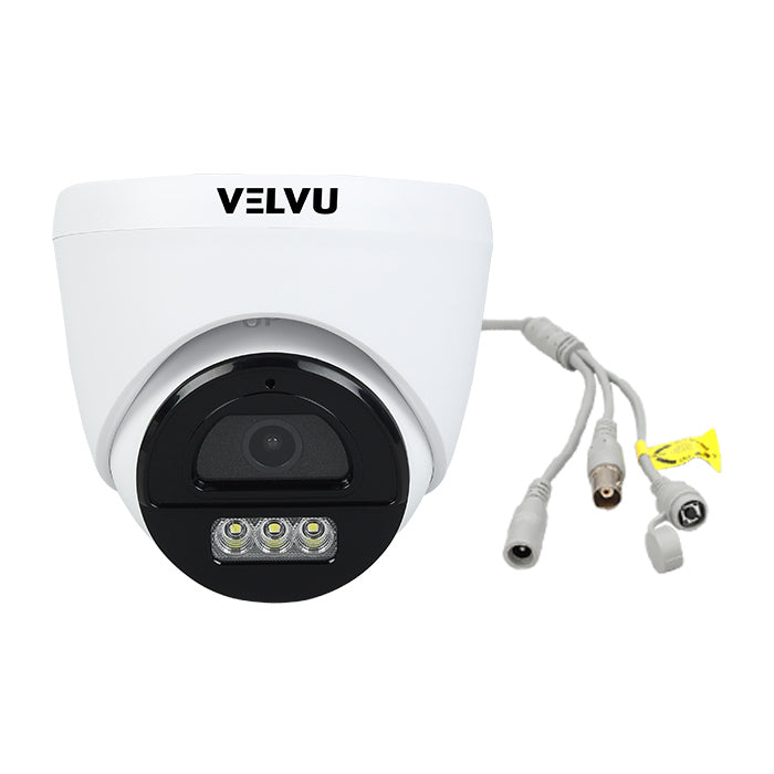 Velvu 2MP HD Color and Audio Dome Camera with OSD Button : ST-VD HD2001WLA-OSD