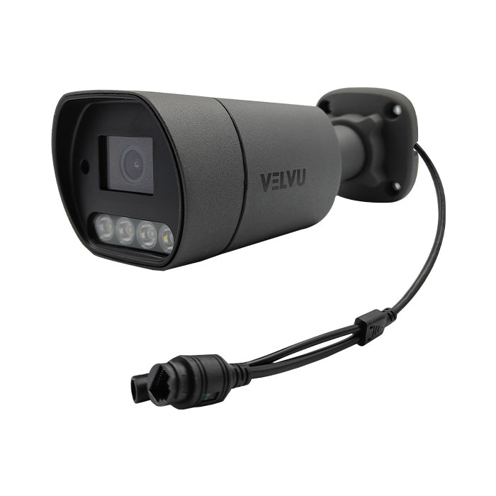 Velvu 2MP IP In-Built Audio and Color Bullet Camera : ST-VB IP2002DL