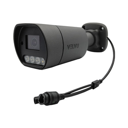 Velvu 2MP IP In-Built Audio and Color Bullet Camera : ST-VB IP2002DL