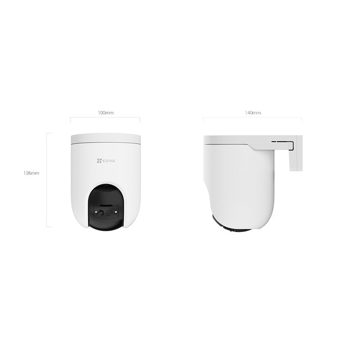 Ezviz 3MP IP 2K Pan and Tilt Camera CS-H8c (3MP,PoE)