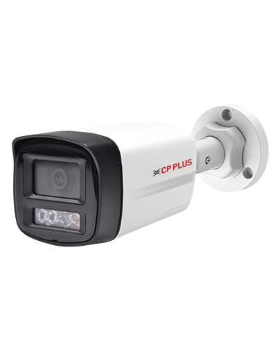 CP Plus 2MP Dual Light Bullet Camera with 2-way audio : CP-UNC-TA21L3B-LQ