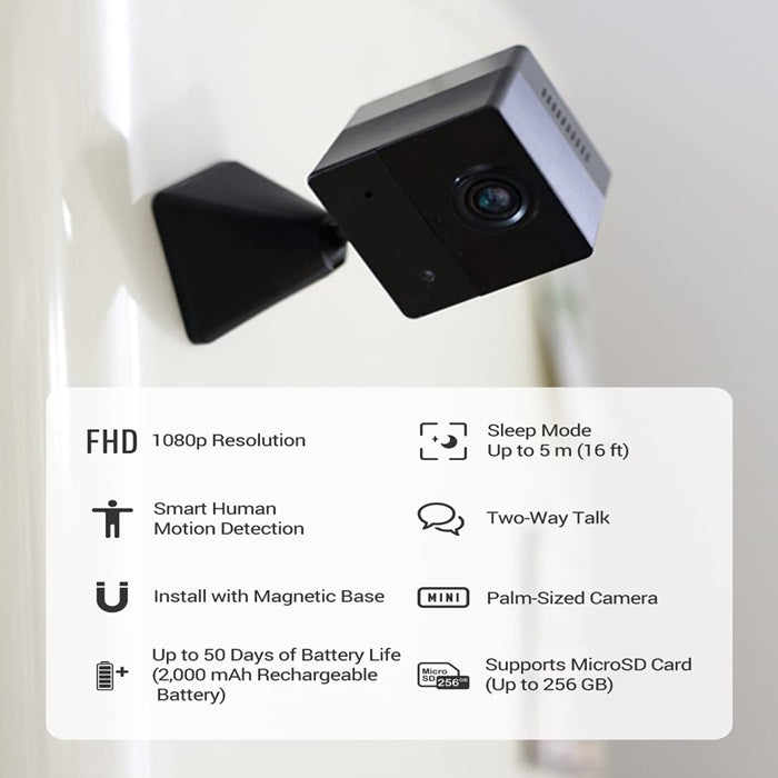 Ezviz 2MP Wi-Fi Smart Home Battery Camera : BC2