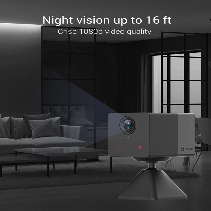 Ezviz 2MP Wi-Fi Smart Home Battery Camera : BC2
