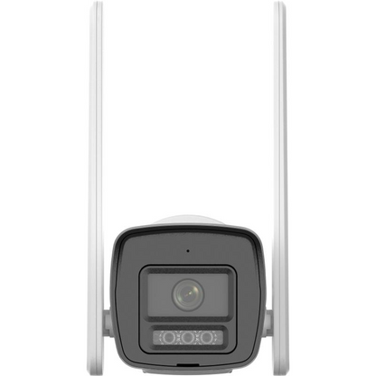 Hikvision 4MP Smart Hybrid Light 4G Fixed Bullet Camera : DS-2CD1043G2-LIDUF/4G/SL (4MM)