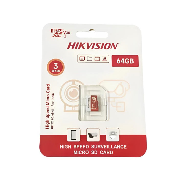 HIKVISION 64GB Micro SD Card HS-TF-D1 64G
