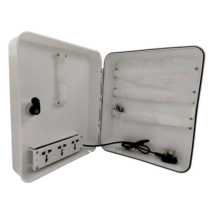 Outdoor Plastic Rack POE Box with 3 Power Socket (Mini DVR Box)