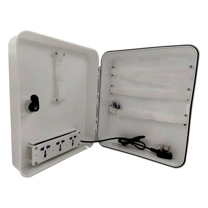Outdoor Plastic Rack POE Box with 3 Power Socket (Mini DVR Box)