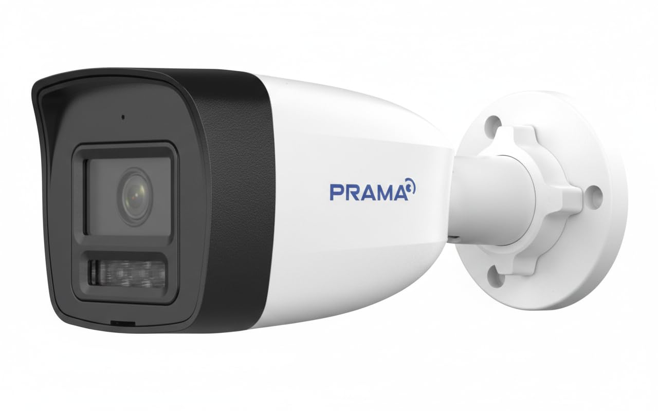 PRAMA 4MP IP Color + Audio Bullet Camera : PT-NC140D3-WNM(D2)