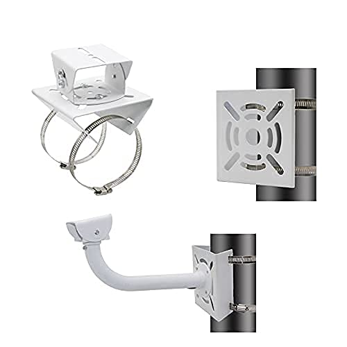 VELVU POLE BRACKET WITH 2 HOOPS : VL-STAND-H02M