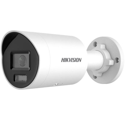 HIKVISION 6 MP Smart Hybrid Light with ColorVu Fixed Mini Bullet Network Camera : DS-2CD2067G2H-LIU